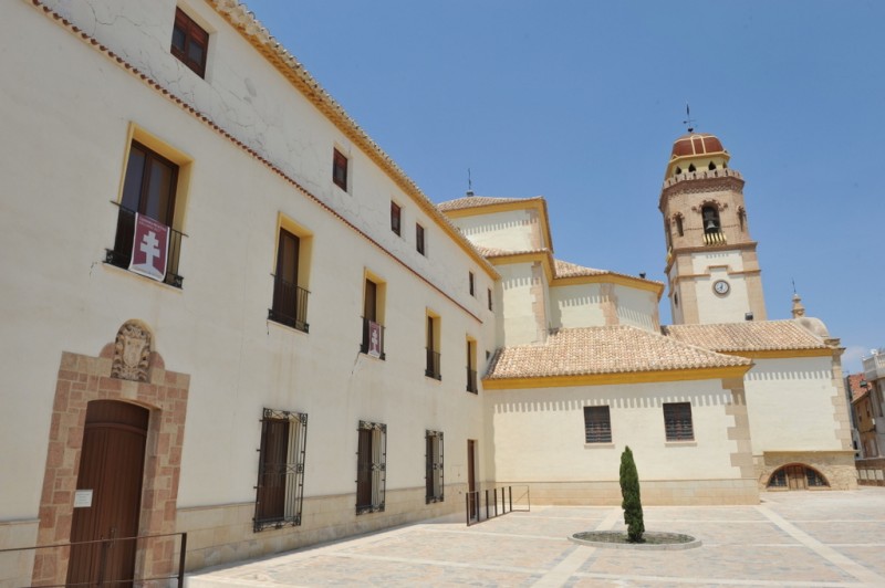 The convent and church of the Virgen de las Huertas in Lorca