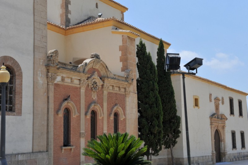 The convent and church of the Virgen de las Huertas in Lorca