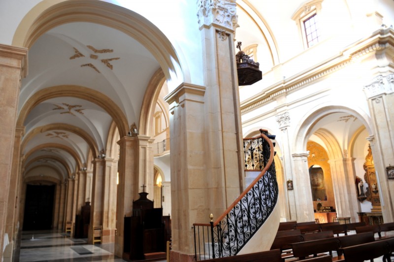 The Iglesia de Santiago in Lorca