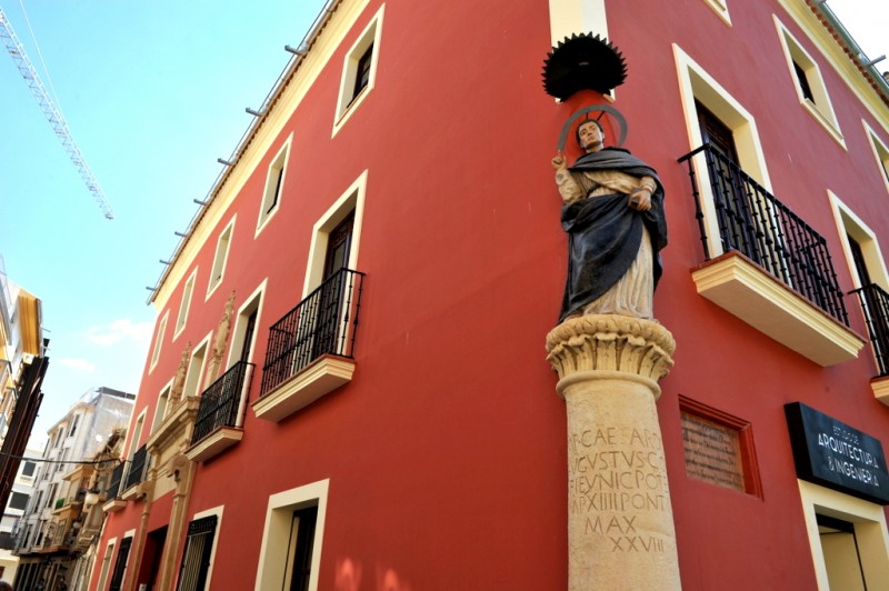 Roman milestones in Lorca