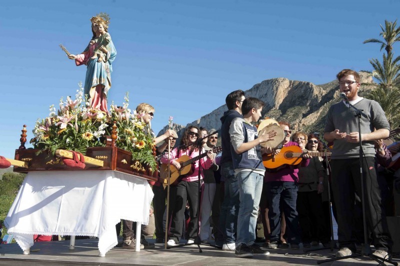 Sunday 13th January 2019 Romería of the Virgen de la Luz in El Cañar, Tallante Cartagena