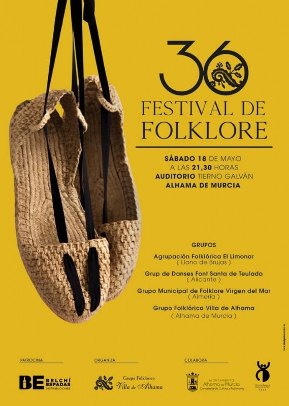 <span style='color:#780948'>ARCHIVED</span> - 13th to 19th May Alhama de Murcia What's on programme