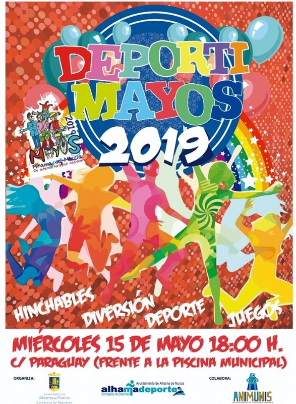 <span style='color:#780948'>ARCHIVED</span> - 13th to 19th May Alhama de Murcia What's on programme