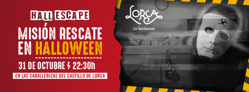 <span style='color:#780948'>ARCHIVED</span> - 31st October Lorca; Hall Scape Mission: Halloween Rescue in the castle