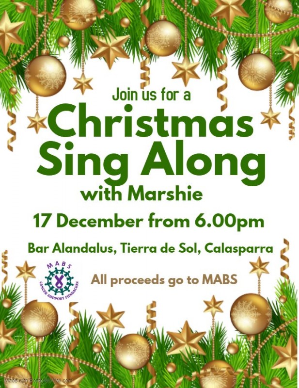<span style='color:#780948'>ARCHIVED</span> - 17th December MABS Calasparra Christmas Sing-along
