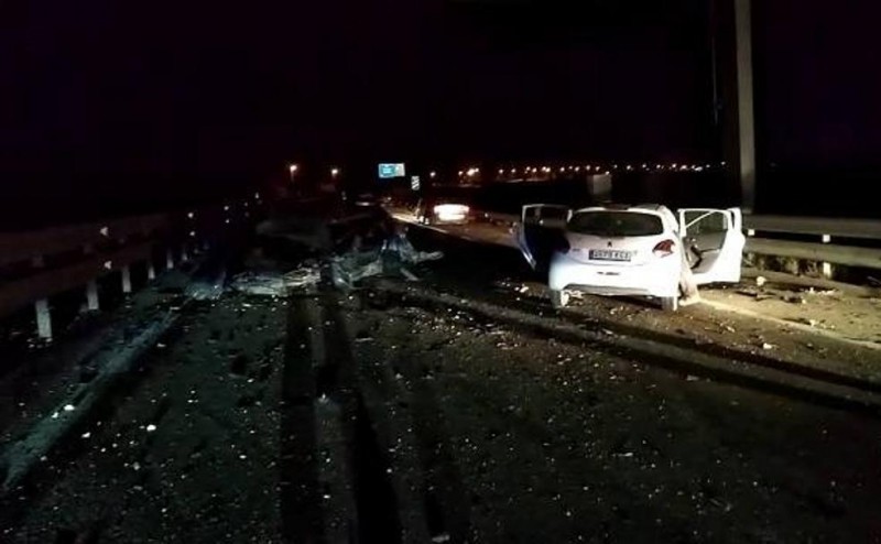 <span style='color:#780948'>ARCHIVED</span> - One dead and numerous injured in multiple collision on the AP-7 in San Javier
