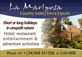 La Mariposa Hotel, Restaurant and Activity Centre Sierra Espuña