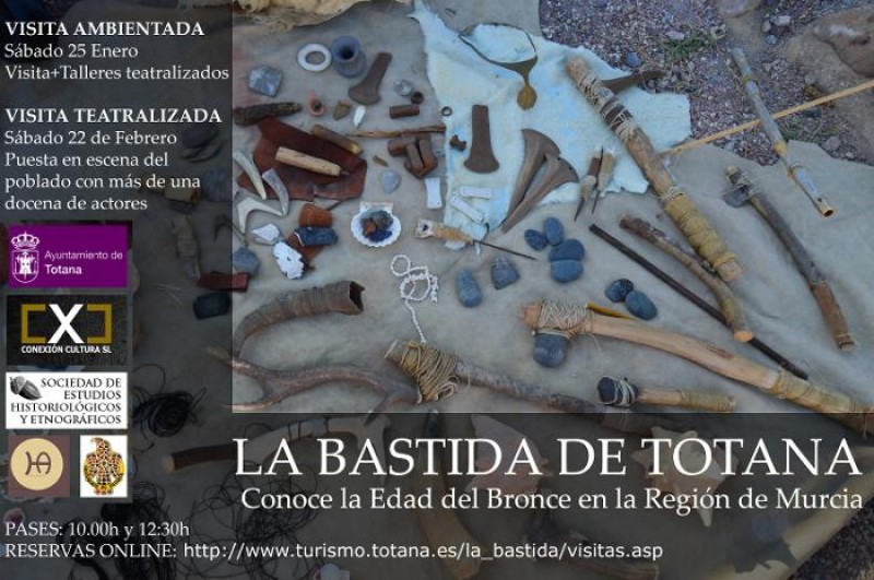 <span style='color:#780948'>ARCHIVED</span> - 22nd February Totana theatrical tour of the La Bastida Argaric site