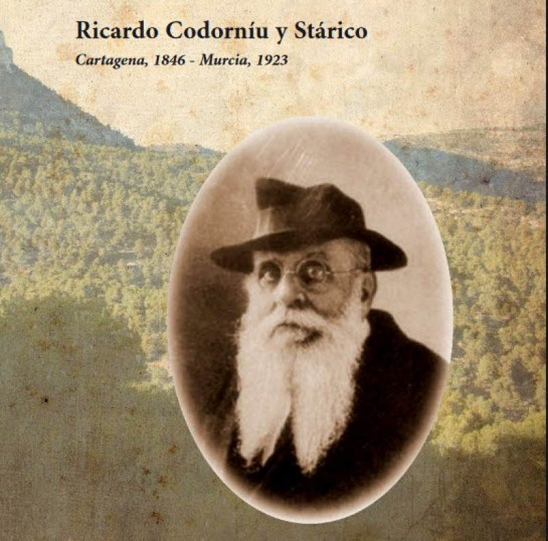 English language leaflet about the man who planted the Sierra Espuña