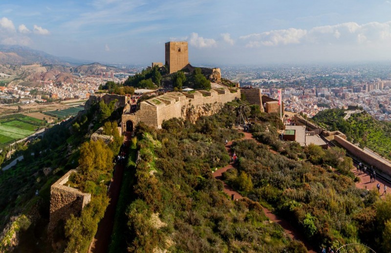 Lorca castle and visitor centre re-open on Saturday 6th June
