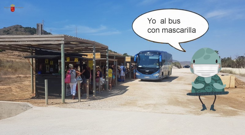 <span style='color:#780948'>ARCHIVED</span> - Calblanque 4:40 bus service begins on 11th July to beaches of Calblanque regional park