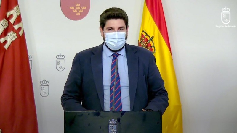 <span style='color:#780948'>ARCHIVED</span> - Murcia Region extends closure of borders until December 9th