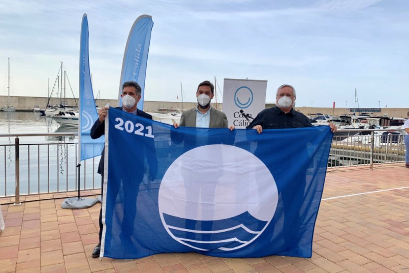 <span style='color:#780948'>ARCHIVED</span> - Águilas takes delivery of 11 Blue Flags to be flown at beaches and marinas this summer
