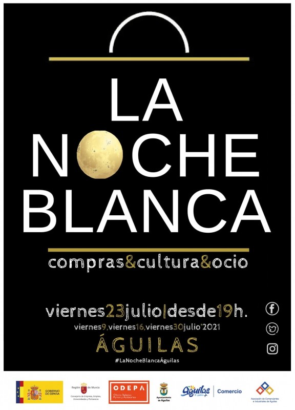 <span style='color:#780948'>ARCHIVED</span> - Noche Blanca shopping nights have been extended in Águilas to every Friday