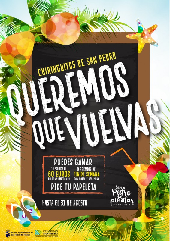 <span style='color:#780948'>ARCHIVED</span> - San Pedro del Pinatar beach bars launch meal and hotel raffle promotion