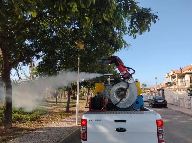 <span style='color:#780948'>ARCHIVED</span> - Mazarron resumes preventative spraying to combat mosquitos
