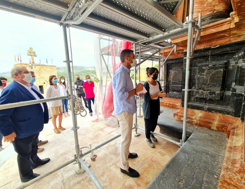 <span style='color:#780948'>ARCHIVED</span> - Restoration work on Caravaca de la Cruz Basilica nearly completed