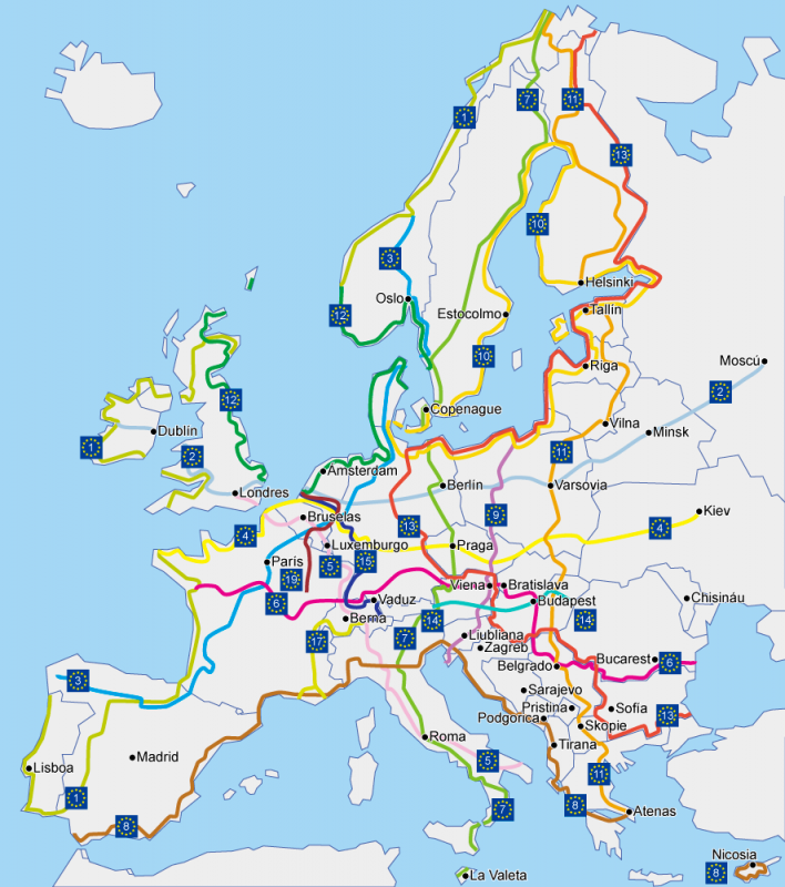 <span style='color:#780948'>ARCHIVED</span> - Aguilas included in scenic European bicycle routes