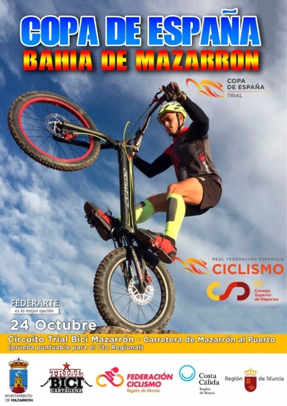 <span style='color:#780948'>ARCHIVED</span> - Sporty weekend ahead in Mazarron: October 23 and 24