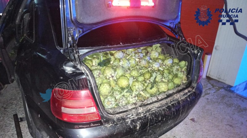 <span style='color:#780948'>ARCHIVED</span> - Murcia police caught this car speeding and what they found inside is just bizarre