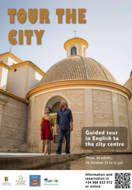 October 8 Guided tour IN ENGLISH of the town centre of Alhama de Murcia