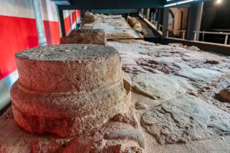 Recently excavated ancient Roman road opens to public in Cartagena