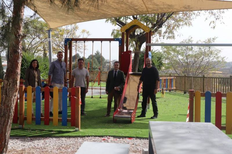 <span style='color:#780948'>ARCHIVED</span> - First ever kids playgrounds specially adapted for climate change installed in Lorqui