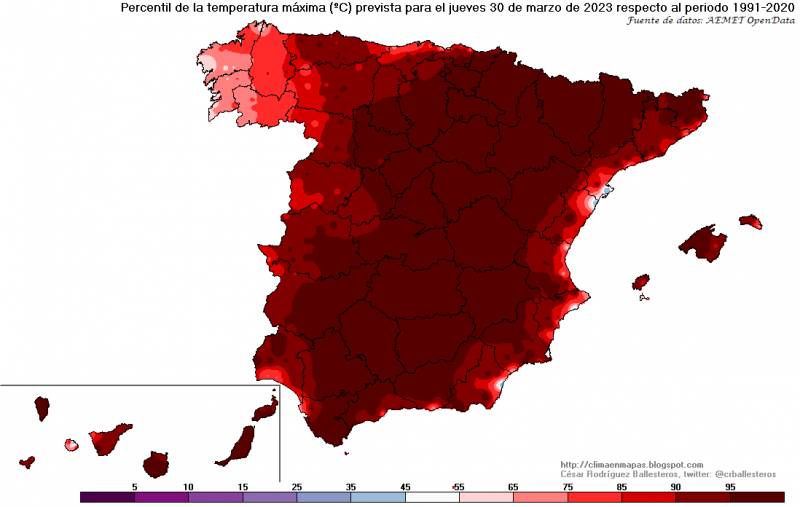 <span style='color:#780948'>ARCHIVED</span> - Unseasonable heat continues with highs of 34 degrees: Murcia weather forecast March 27-April 2