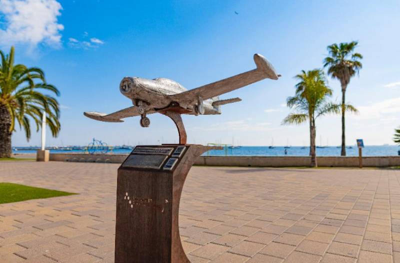 The outdoor Museum of the Air in San Javier