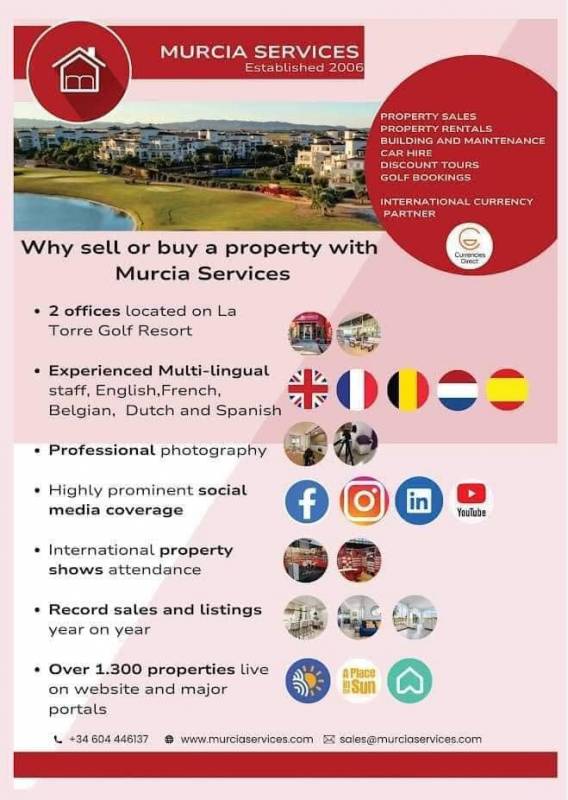Looking to sell your property? Murcia Services can help
