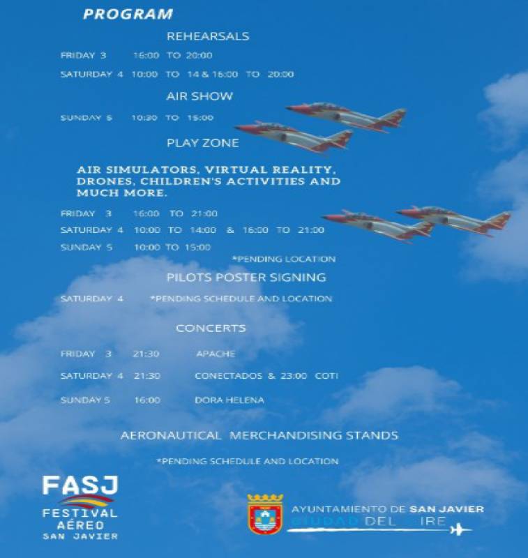 May 3-5 The unmissable San Javier Air Festival