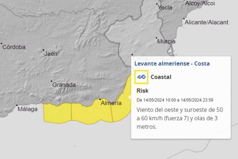 Andalusia weekly weather forecast May 13-19: Hot and dry but watch out for the wind