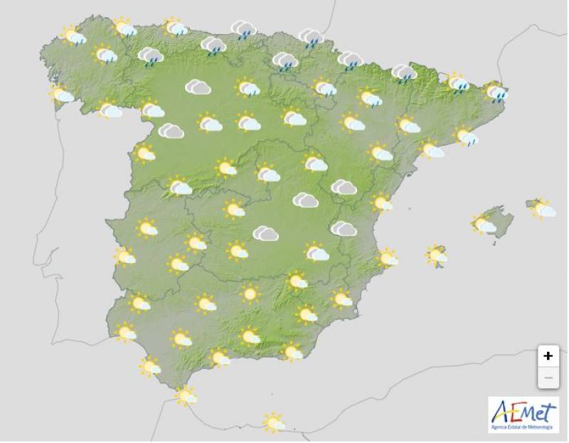 Spain weekly weather forecast: May 20-23
