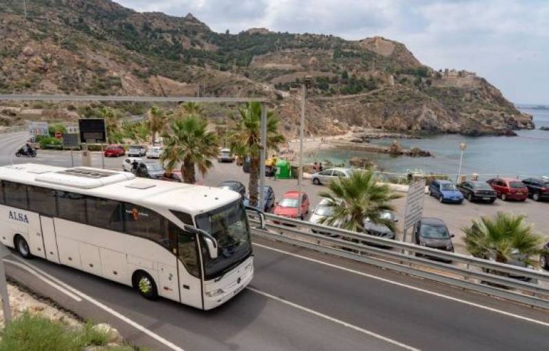 Cartagena Beach Bus to Cala Cortina and El Portus summer service