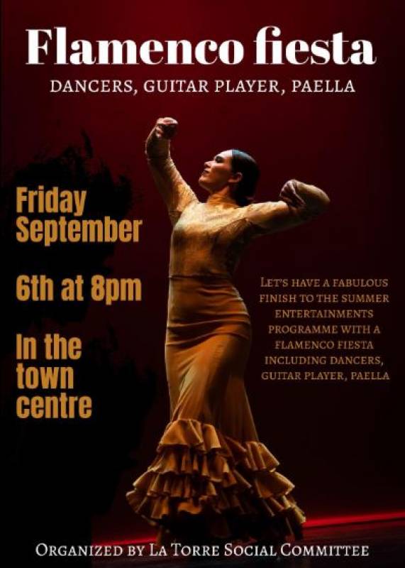 September 6 Flamenco Fiesta at La Torre Golf Resort