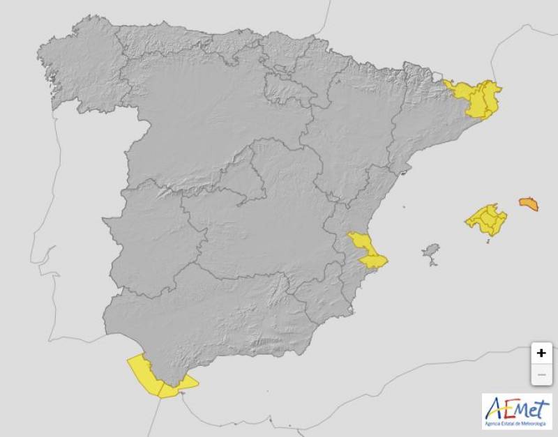 Spain weekend weather forecast: November 7-10