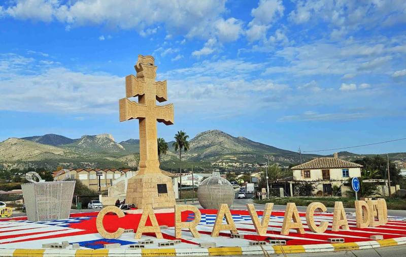 Caravaca updates the roundabout by the Autovía del Noroeste