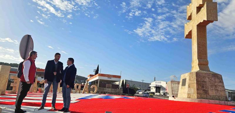 Caravaca updates the roundabout by the Autovía del Noroeste