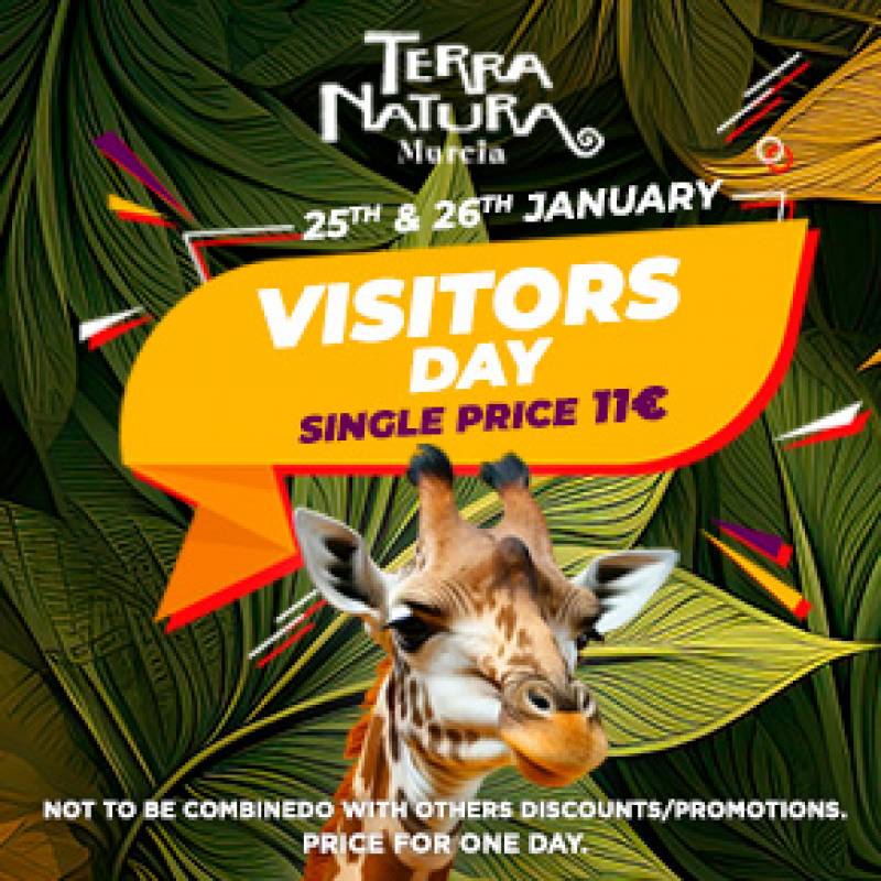 January 25-26 Terra Natura Murcia Visitors Day deal