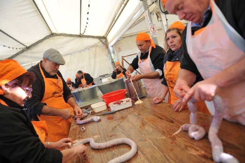 February 15 and 16 Annual Matanza fresh pork festival in Alhama de Murcia