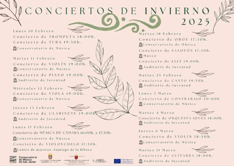 February 10-25 San Javier hosts two weeks of stunning live music