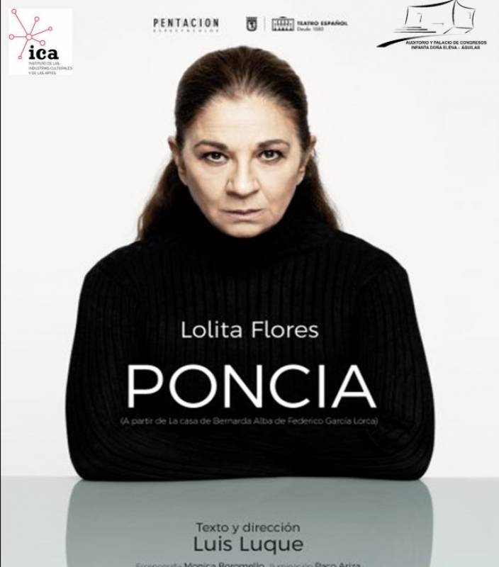 March 29 Poncia with Lolita Flores at the Águilas auditorium