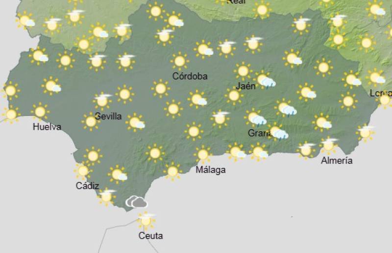 Heat warnings, inland storms and dusty skies: Andalucía weekly weather forecast June 16-19