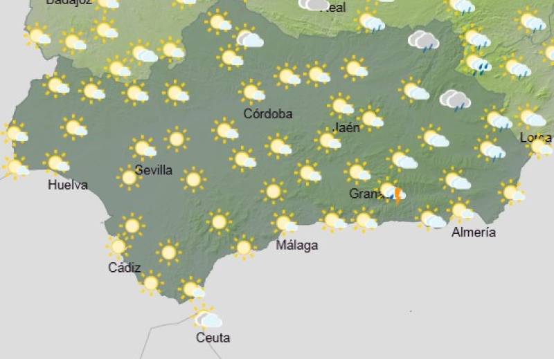 Heat warnings, inland storms and dusty skies: Andalucía weekly weather forecast June 16-19