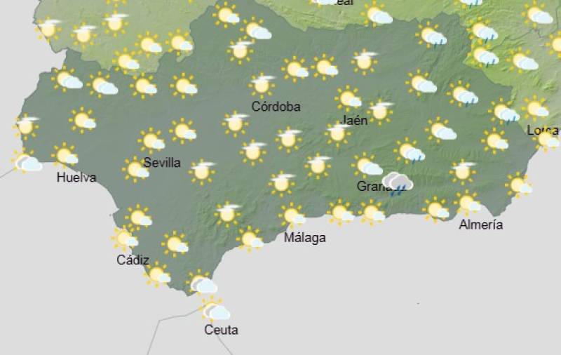 Heat warnings, inland storms and dusty skies: Andalucía weekly weather forecast June 16-19
