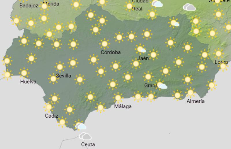 Andalucía weekend weather forecast July 3-6: Still hot across the region but a little cooler in the west