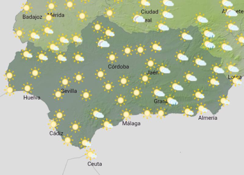 Andalucía weekend weather forecast July 3-6: Still hot across the region but a little cooler in the west