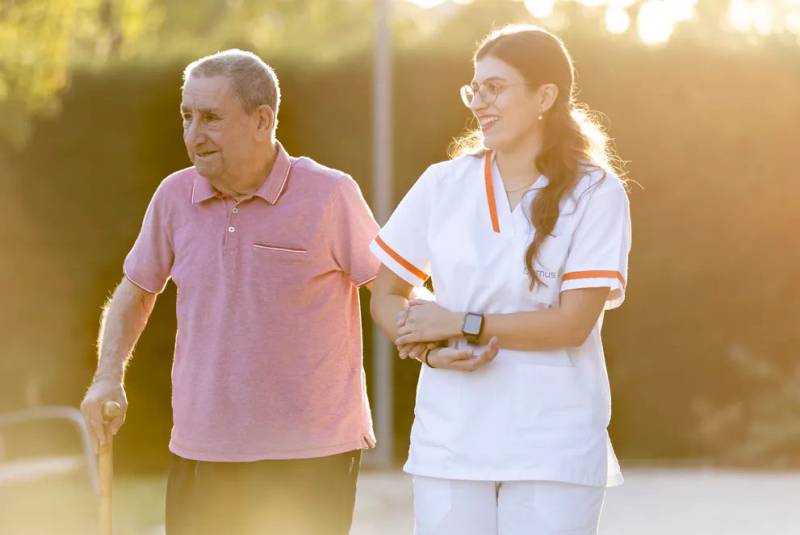DomusVi Ciudad de Murcia adapts daily routines to protect residents from the worst of the heat
