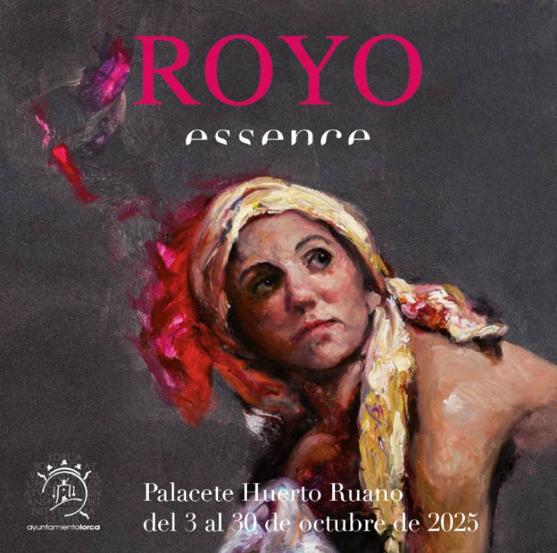 October 3 to 30 Art exhibition by internationally known artist José Royo in Lorca