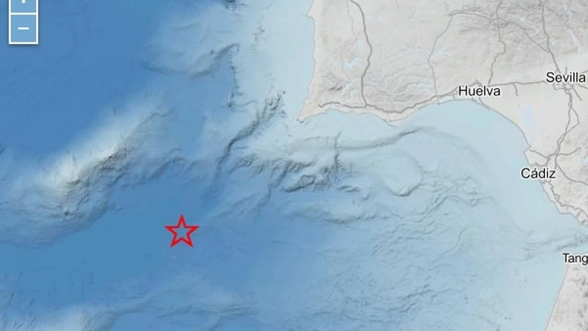 Earthquake ripples waters off Huelva's coast